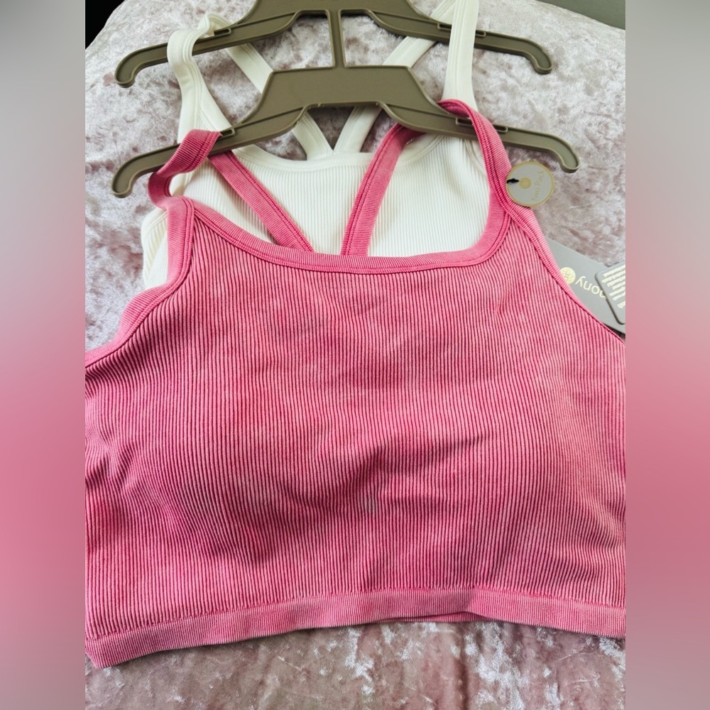 💥2pk Harmony Balance Ribbed Sports Bras